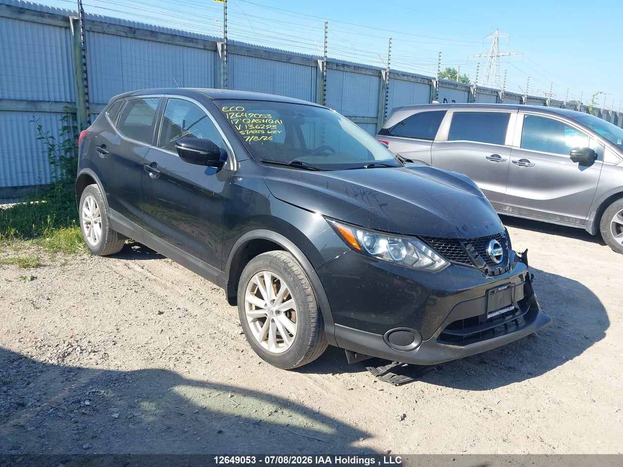 JN1BJ1CR4HW136293 · 2017 NISSAN QASHQAI S/SL/SV
