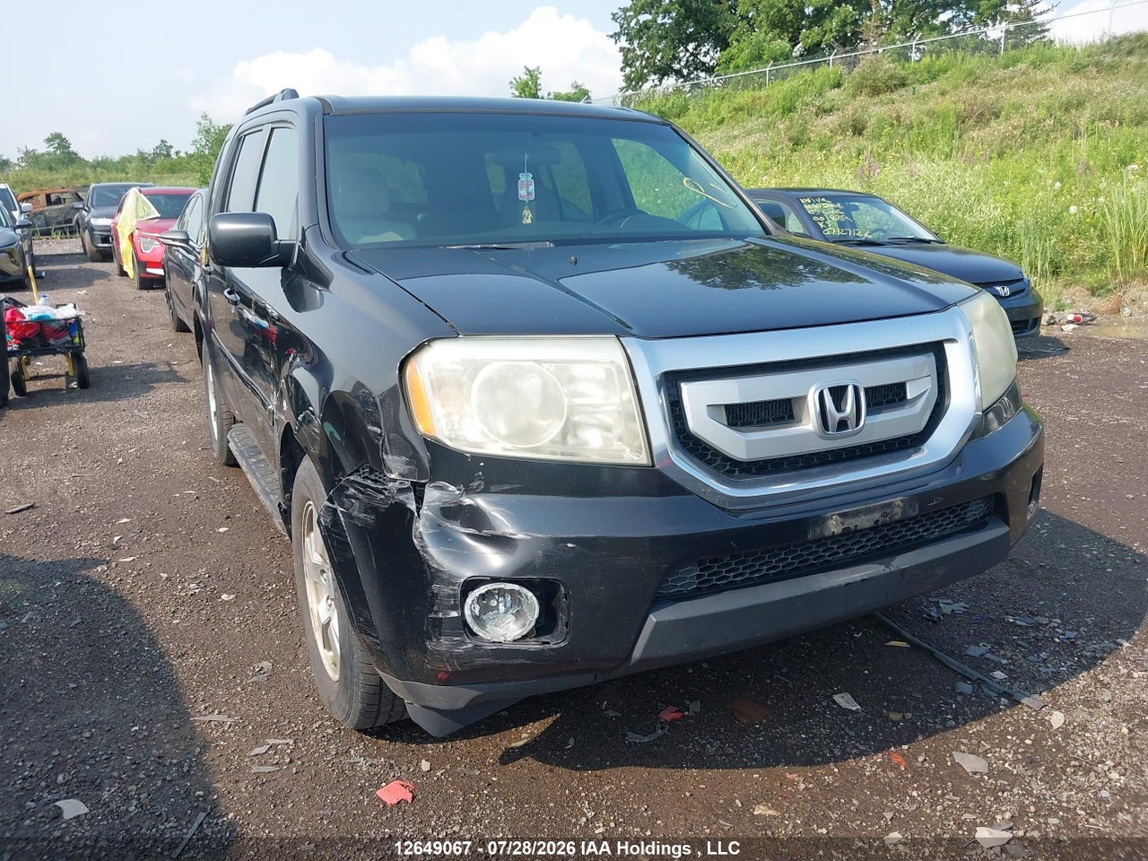 5FNYF48499B501404 · 2009 HONDA PILOT EX · 1/12