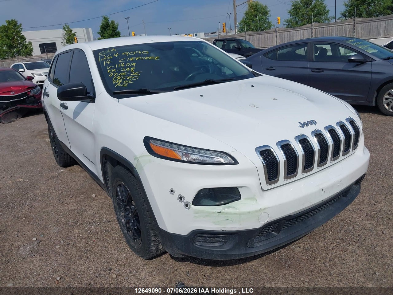 1C4PJLAB6EW114019 · 2014 JEEP CHEROKEE SPORT