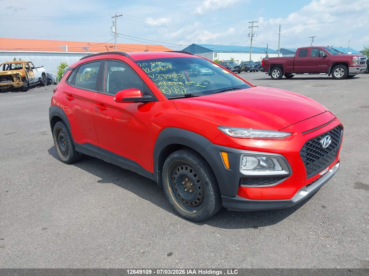 KM8K2CAAXLU398483 · 2020 HYUNDAI KONA SEL