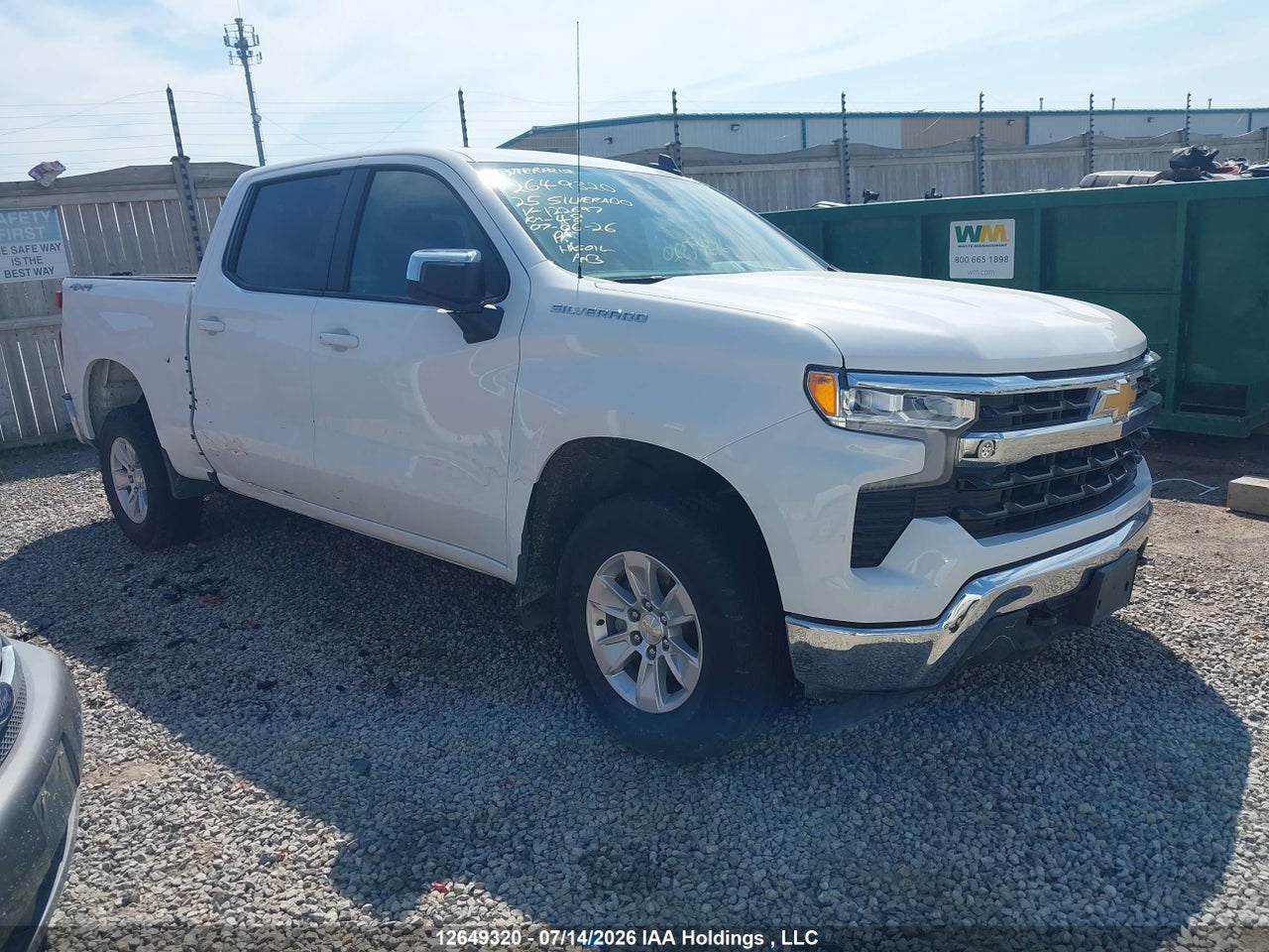 2GCUKDED7S1122697 · 2025 CHEVROLET SILVERADO K1500 LT