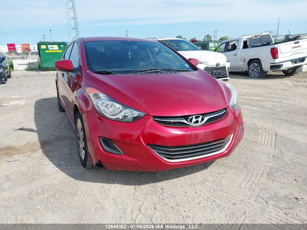 5NPDH4AEXBH054519 · 2011 HYUNDAI ELANTRA GL