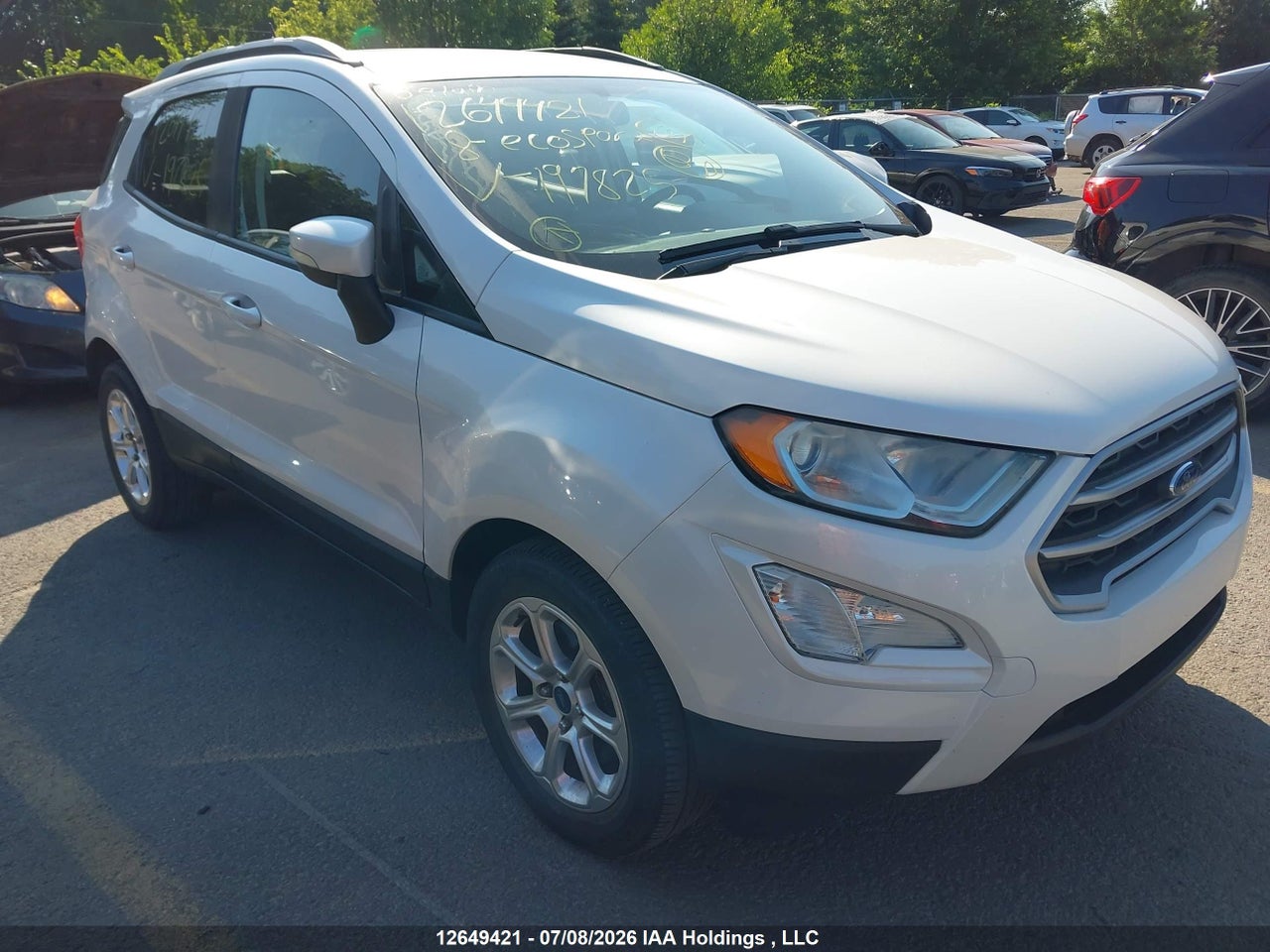 MAJ3P1TE5JC197825 · 2018 FORD ECOSPORT SE