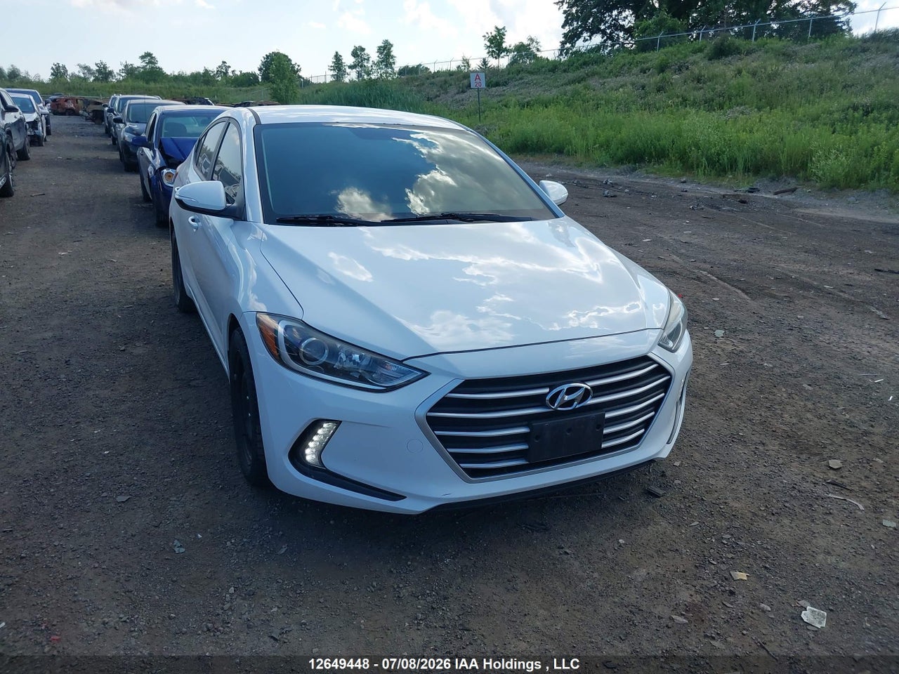 KMHD84LFXJU690105 · 2018 HYUNDAI ELANTRA GL