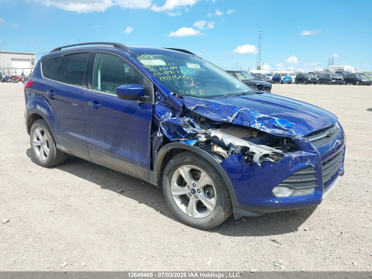 1FMCU9G95FUB85251 · 2015 FORD ESCAPE SE