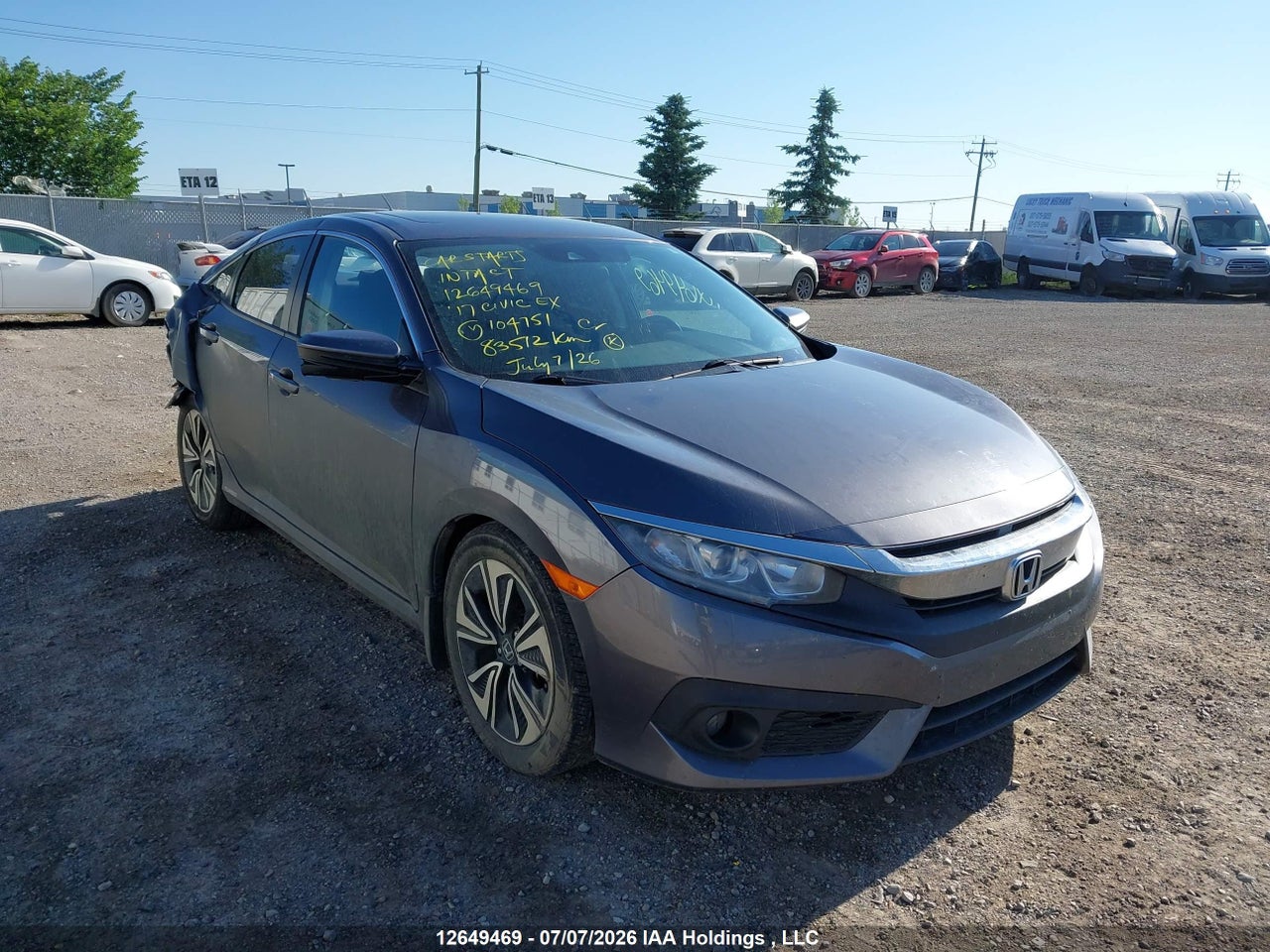 2HGFC1F41HH104751 · 2017 HONDA CIVIC EX · 1/12