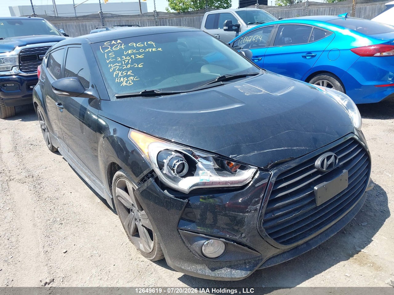 KMHTC6AE9FU236936 · 2015 HYUNDAI Veloster Turbo · 1/12