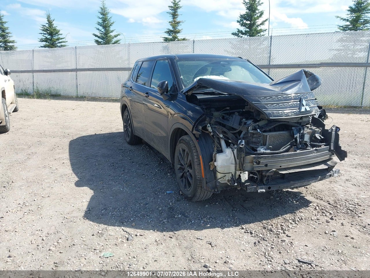 JA4J4TA84NZ606736 · 2022 MITSUBISHI OUTLANDER ES