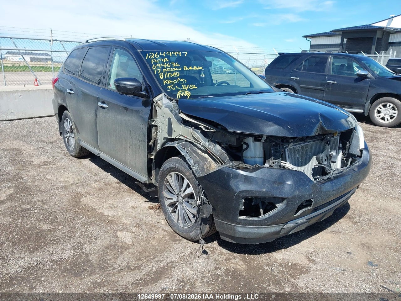 5N1DR2MM8HC694636 · 2017 NISSAN PATHFINDER PLATINUM/S/SL/SV