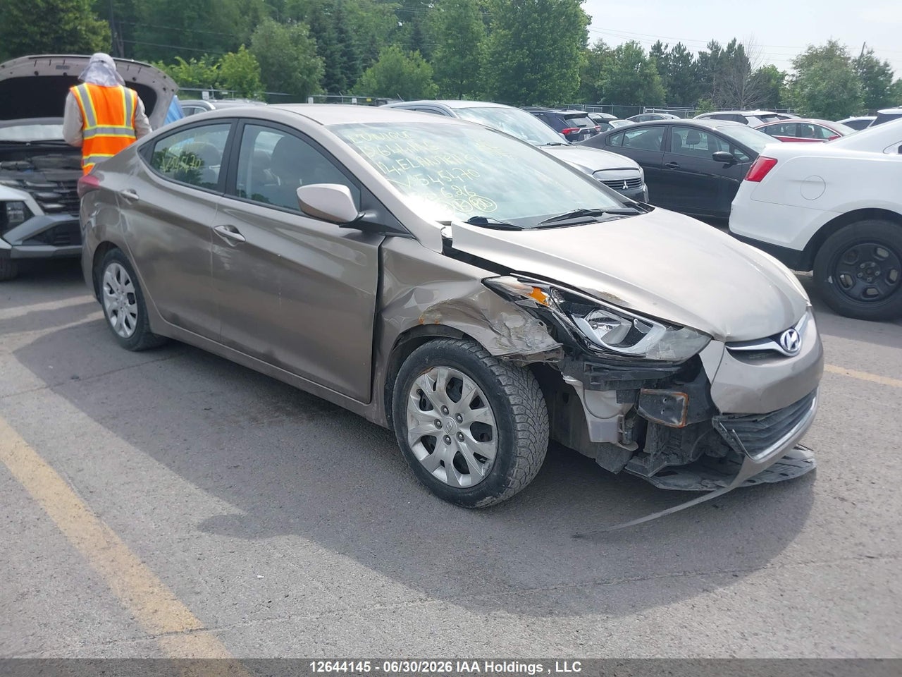 5NPDH4AE1EH545470 · 2014 HYUNDAI ELANTRA GL · 1/12
