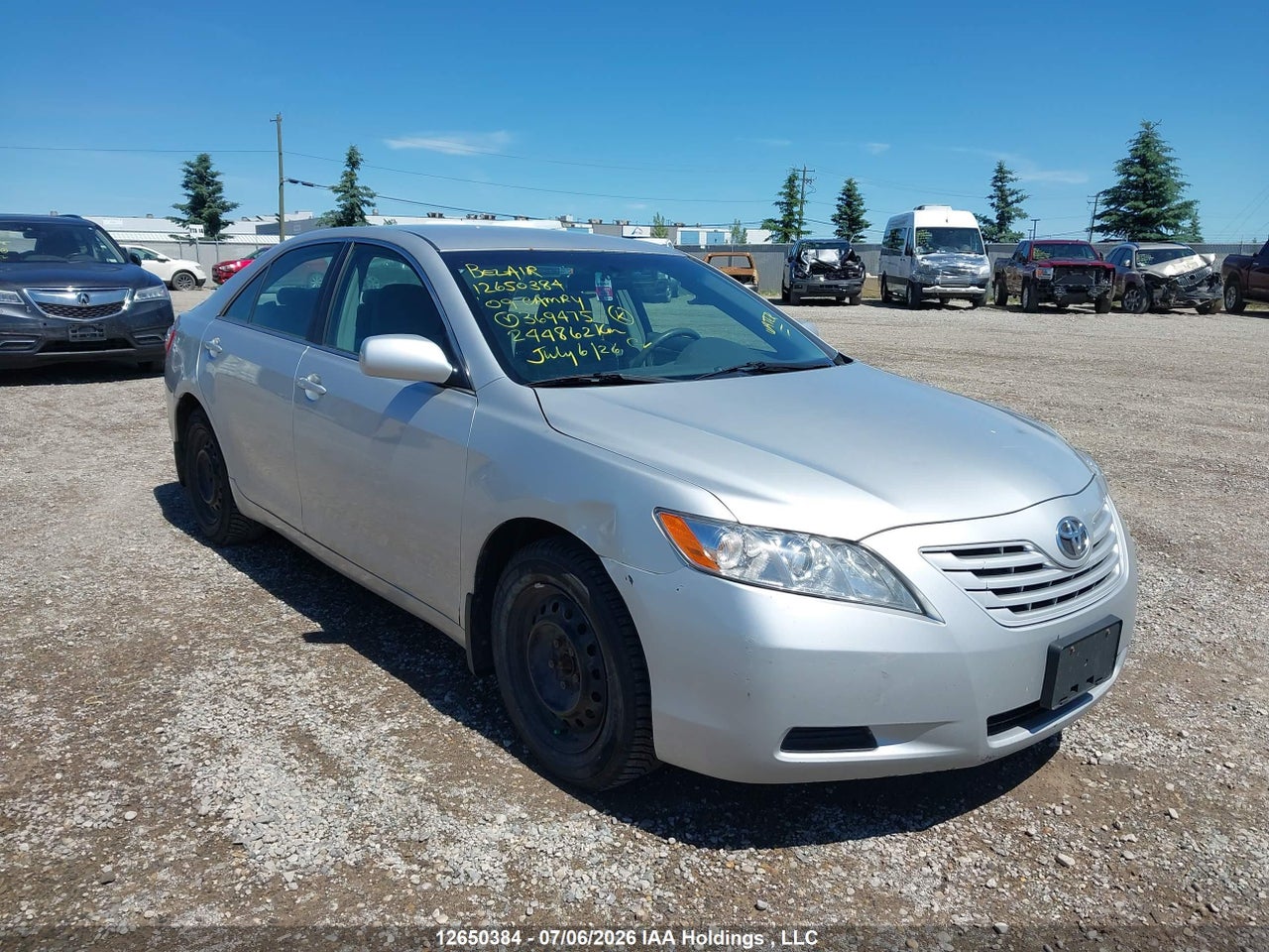 4T1BE46KX9U369475 · 2009 TOYOTA CAMRY SE/LE/XLE