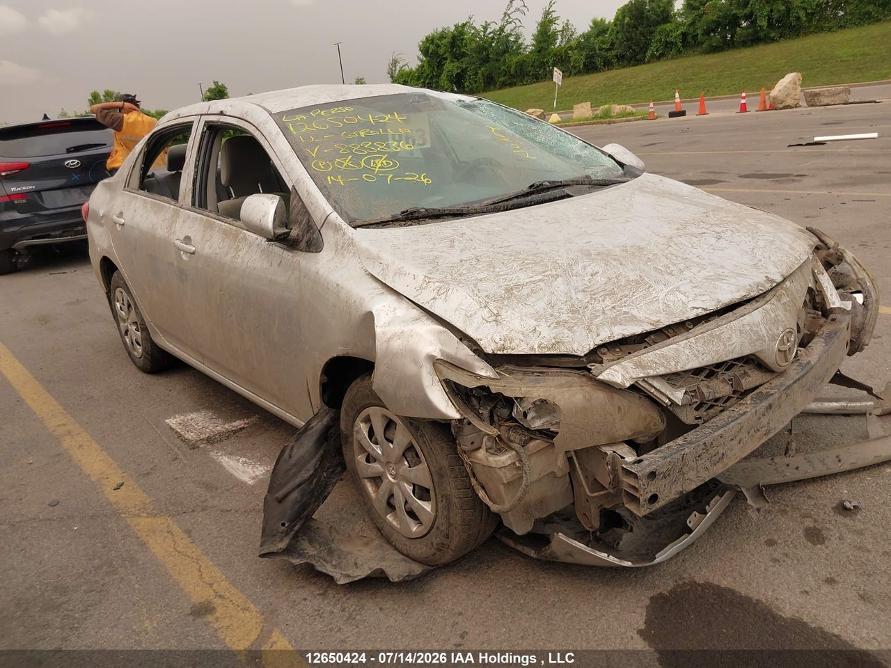2T1BU4EE1CC883836 · 2012 TOYOTA COROLLA S/LE
