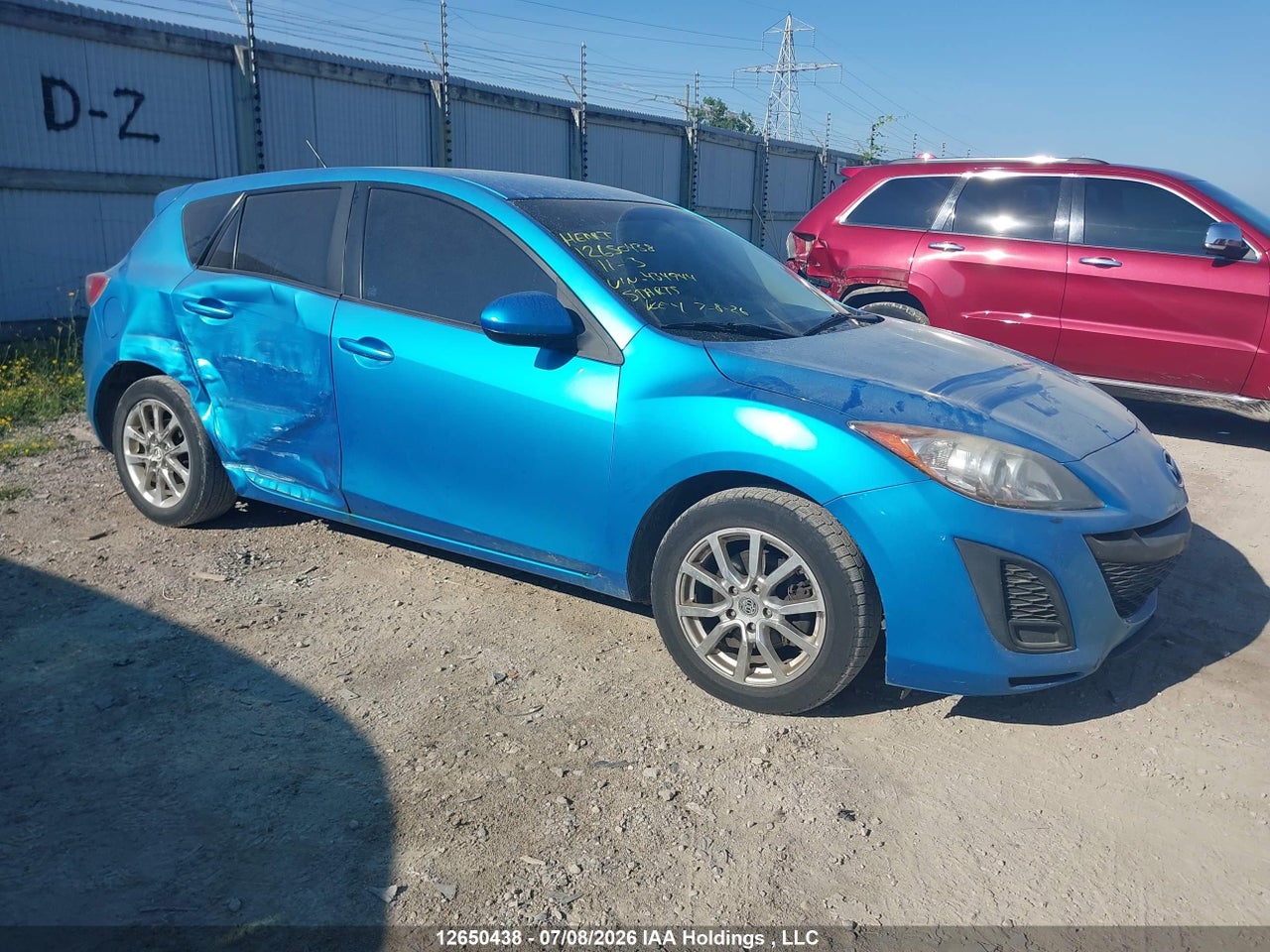 JM1BL1KF4B1434944 · 2011 MAZDA 3 I