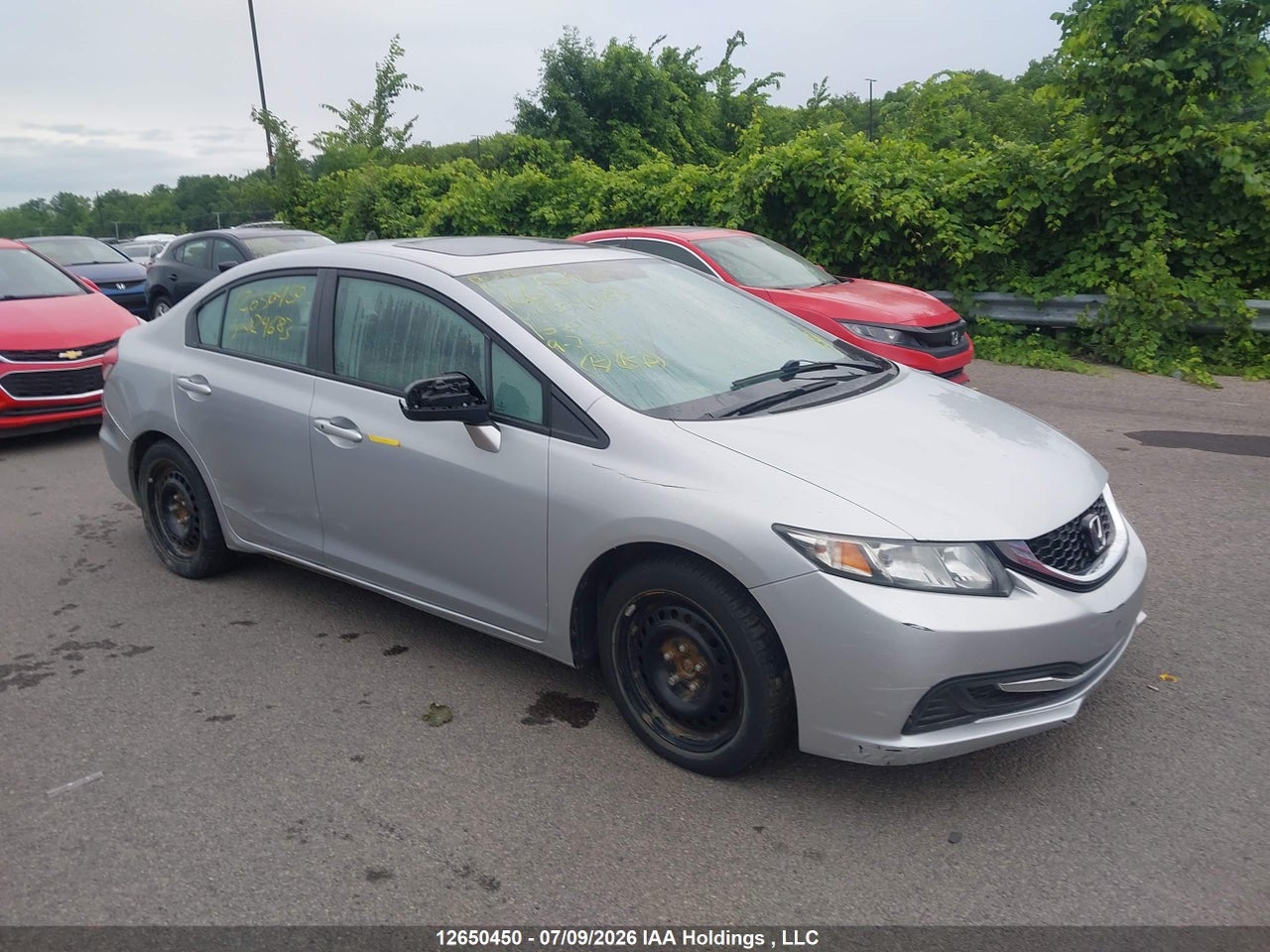 2HGFB2F56FH024683 · 2015 HONDA CIVIC LX · 1/12