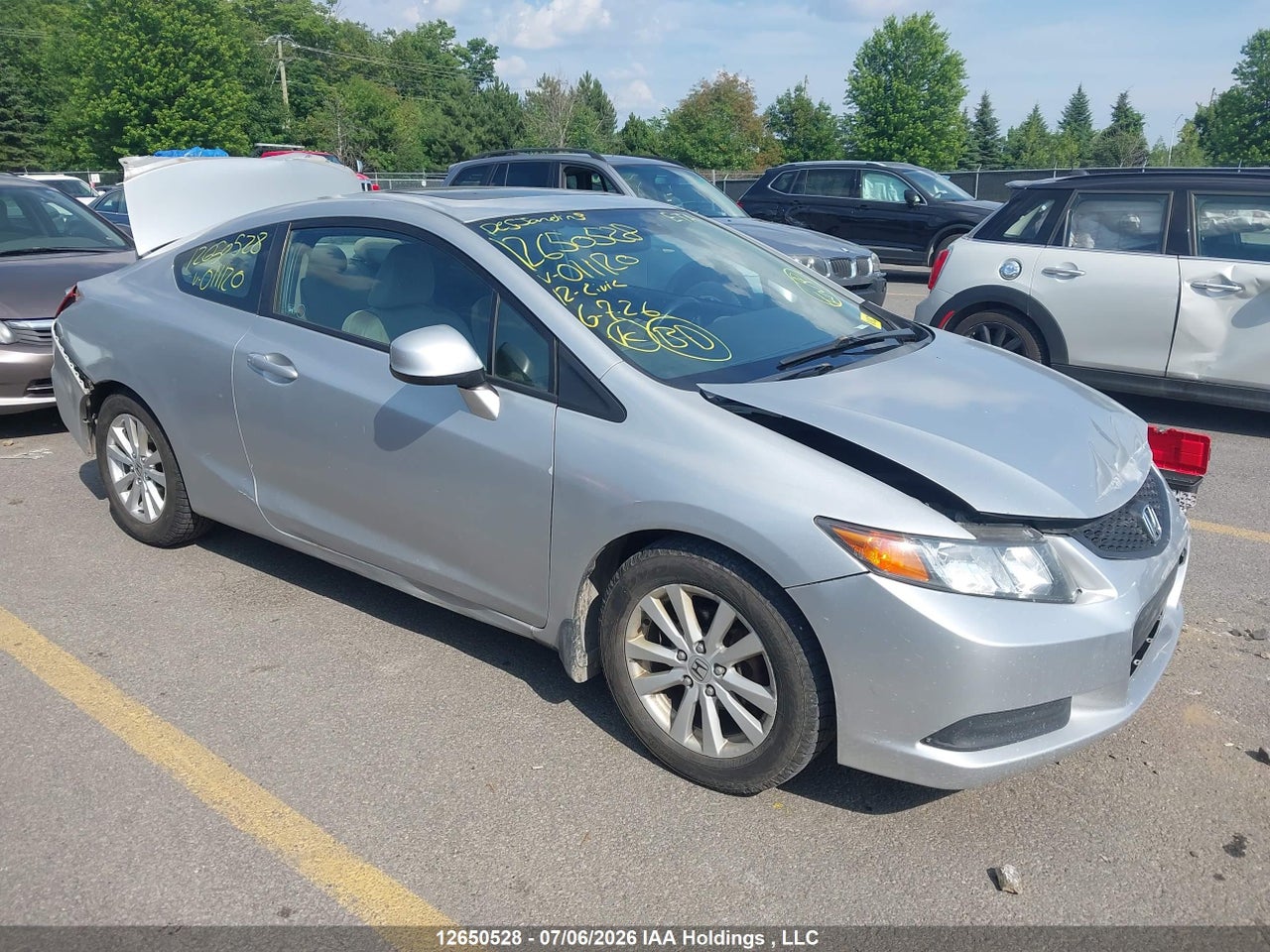 2HGFG3B56CH011120 · 2012 HONDA CIVIC LX · 1/12