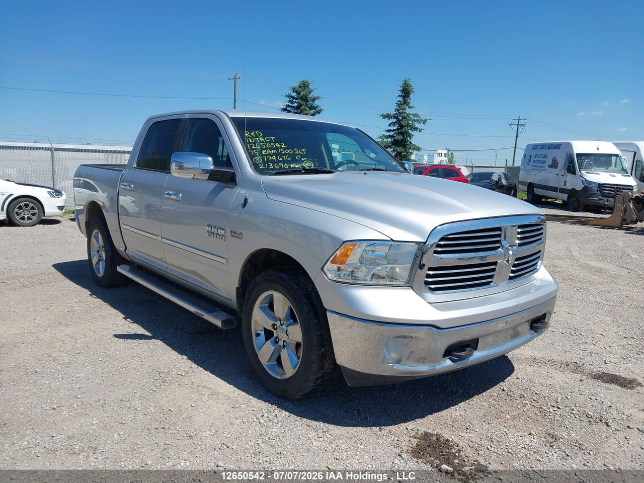 1C6RR7LT1FS774676 · 2015 RAM 1500 SLT