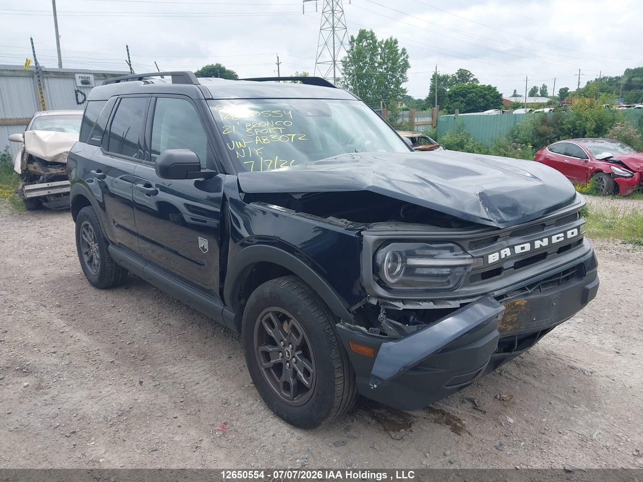 3FMCR9B66MRA83072 · 2021 FORD BRONCO SPORT BIG BEND