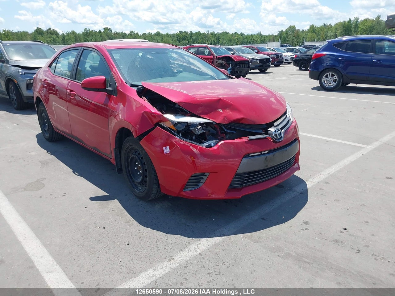 2T1BURHE7GC640031 · 2016 TOYOTA COROLLA LE · 1/12