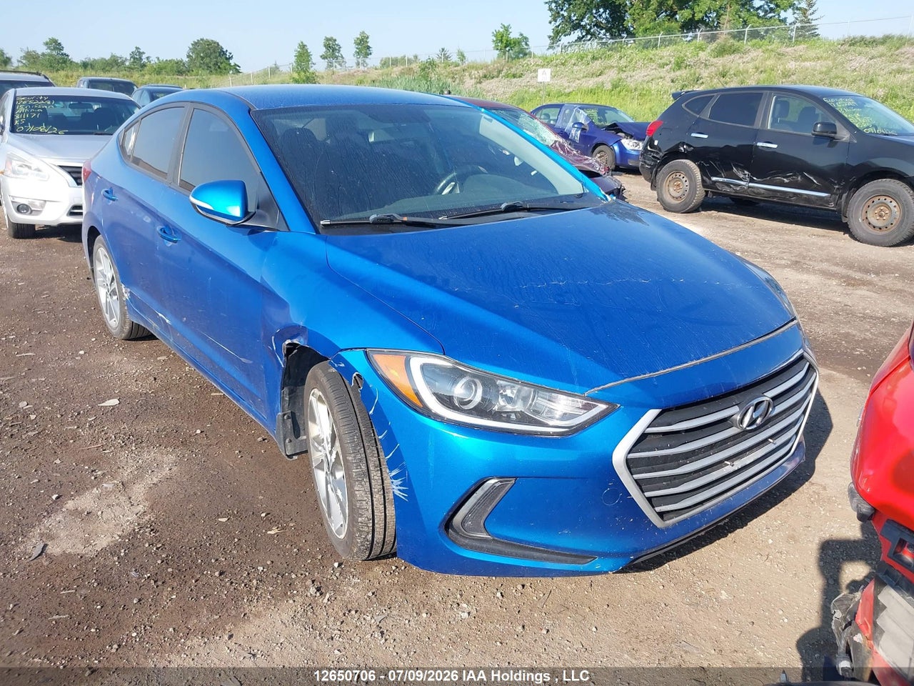 KMHD84LF9JU658097 · 2018 HYUNDAI ELANTRA GL