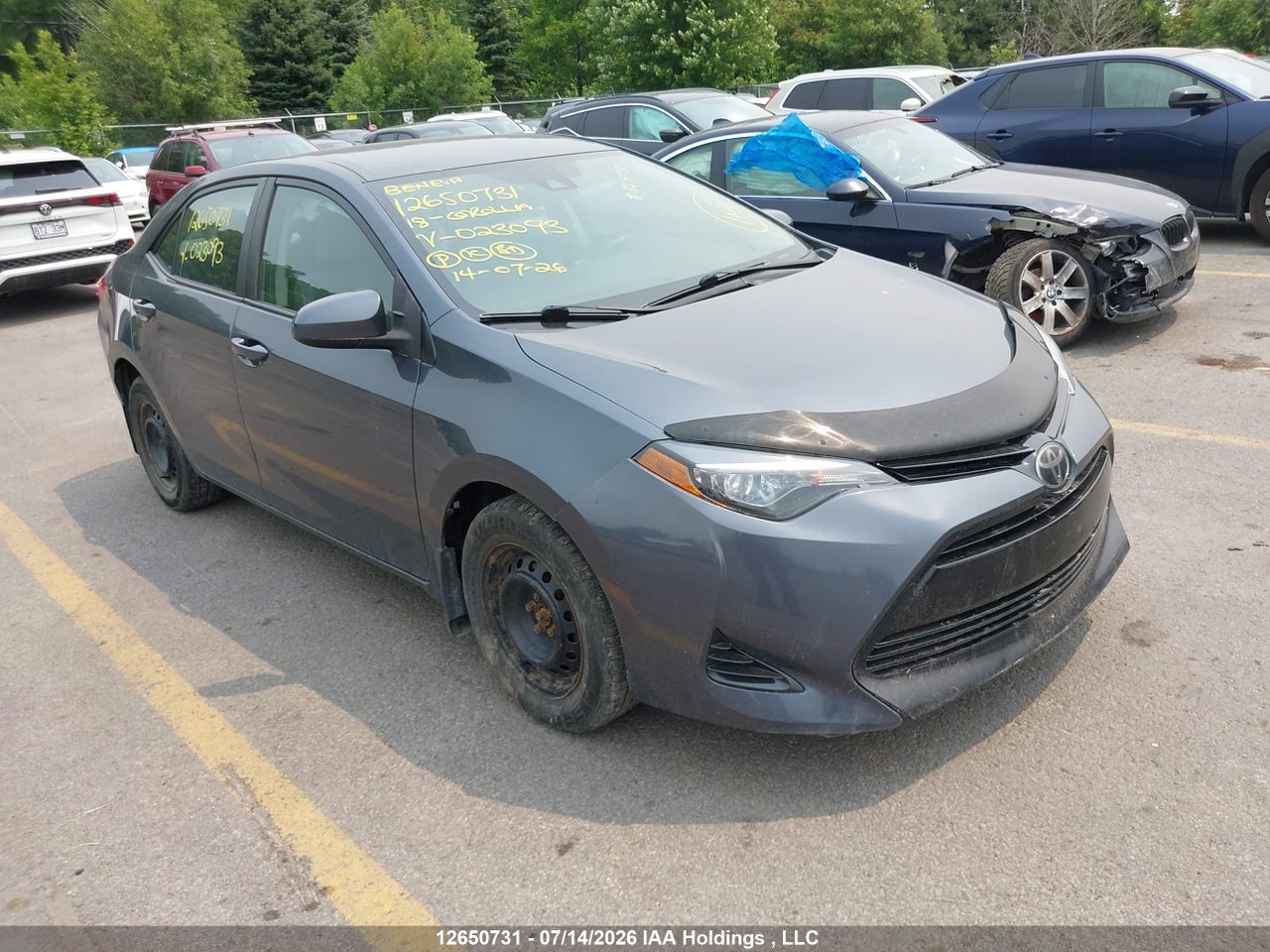 2T1BURHE2JC023093 · 2018 TOYOTA COROLLA CE