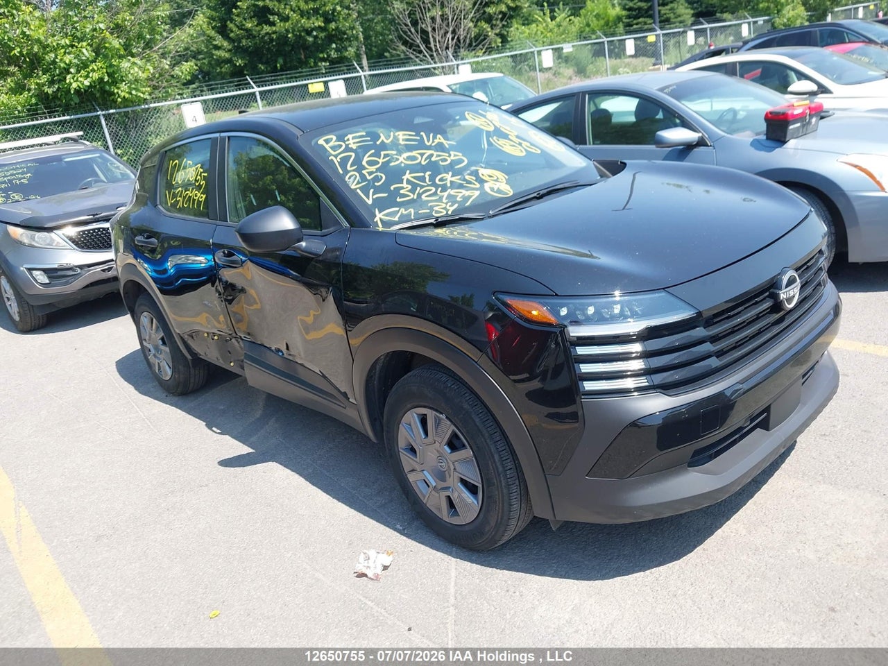 3N8AP6BA4SL312499 · 2025 NISSAN KICKS S