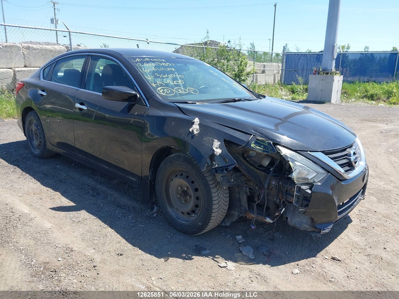 1N4AL3AP5GN364040 · 2016 NISSAN ALTIMA 2.5/2.5 S/2.5 SL TECH/2.5 SR/2.5 SV
