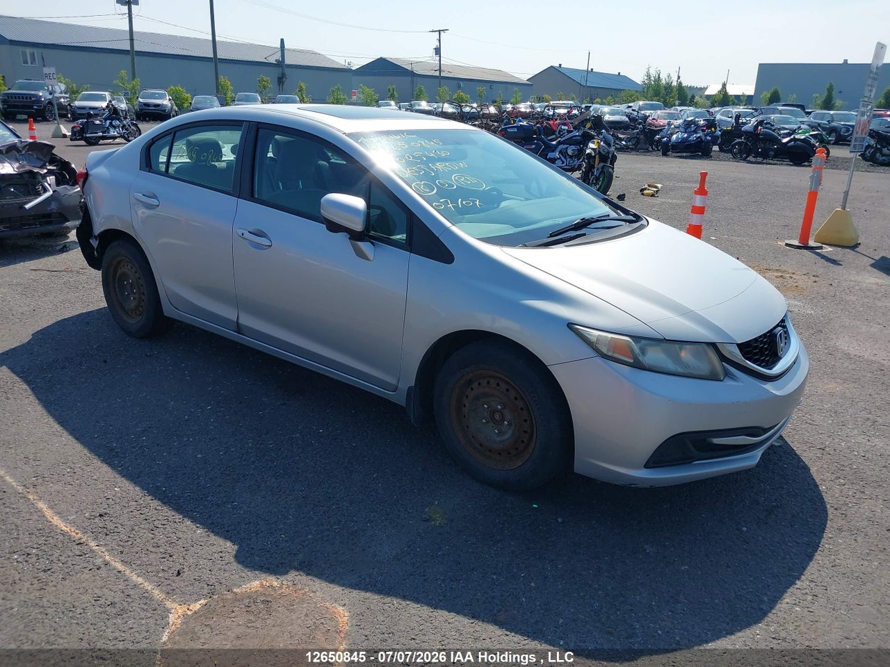 2HGFB2E54EH025430 · 2014 HONDA CIVIC EX