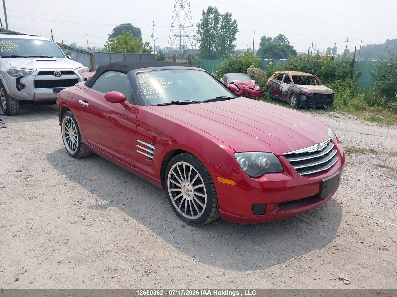 1C3LN55L67X072499 · 2007 CHRYSLER CROSSFIRE · 1/12