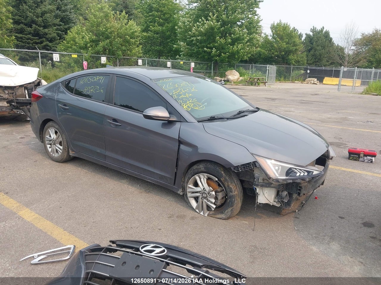 KMHD84LF3KU837236 · 2019 HYUNDAI ELANTRA PREFERRED · 1/12
