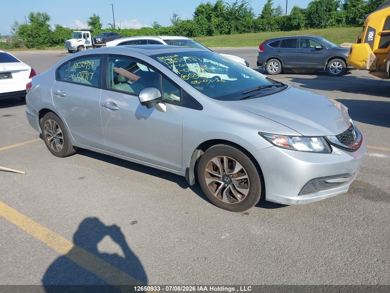 2HGFB2F54FH037917 · 2015 HONDA CIVIC EX