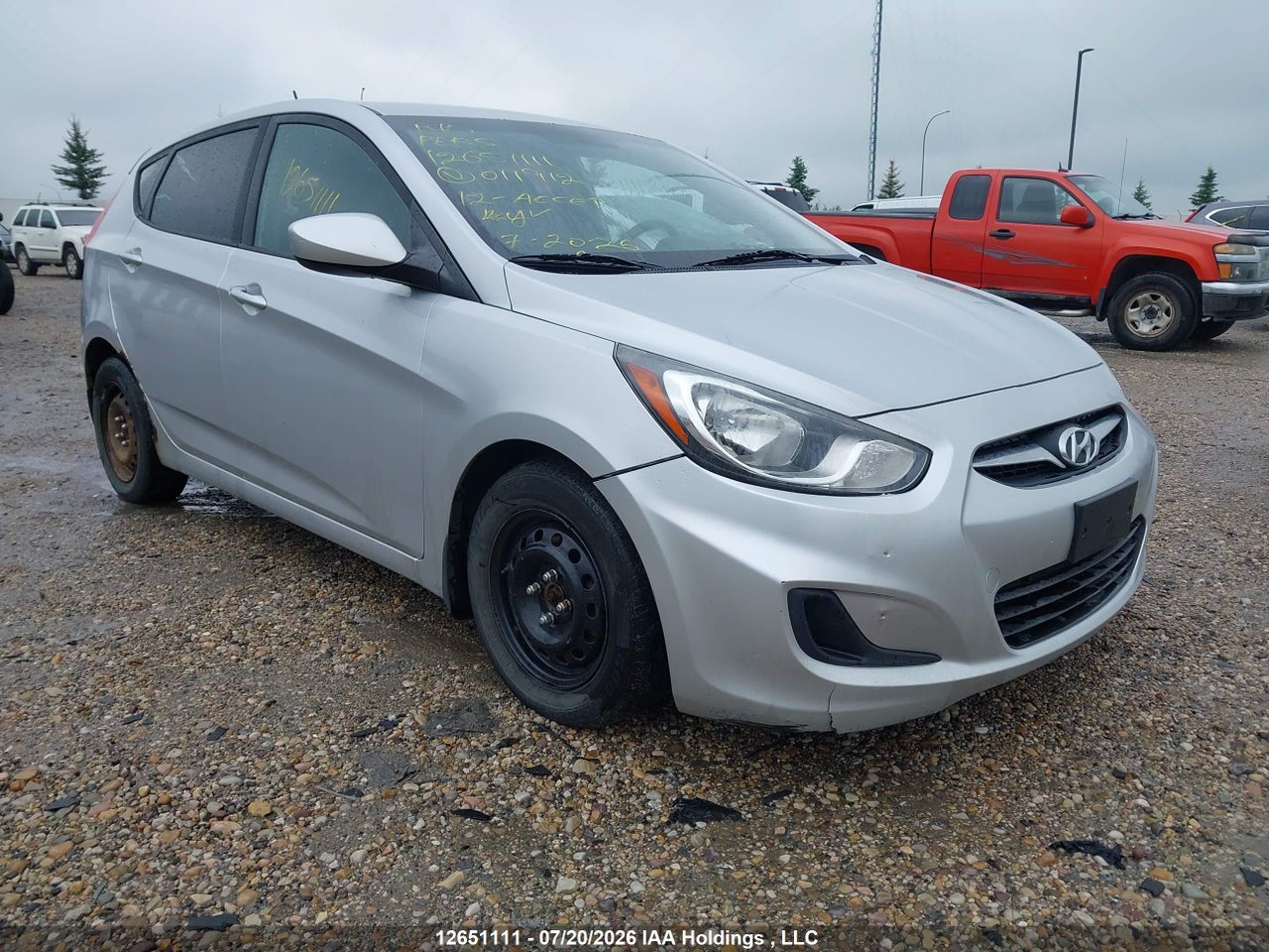 KMHCT5AE2CU011912 · 2012 HYUNDAI ACCENT GLS/GS