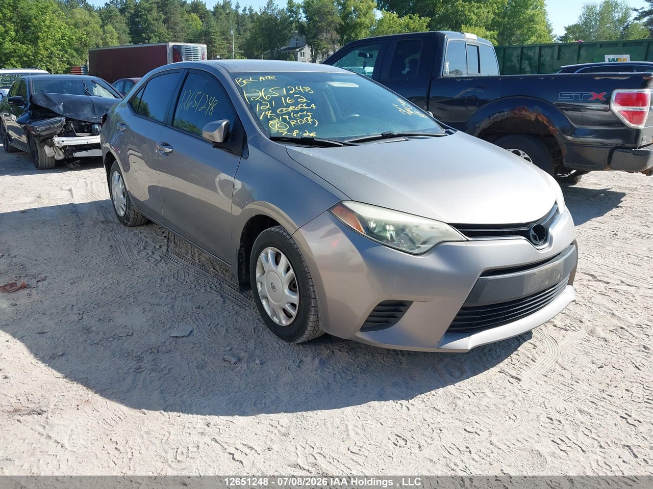 2T1BURHE6EC121162 · 2014 TOYOTA COROLLA · 1/12