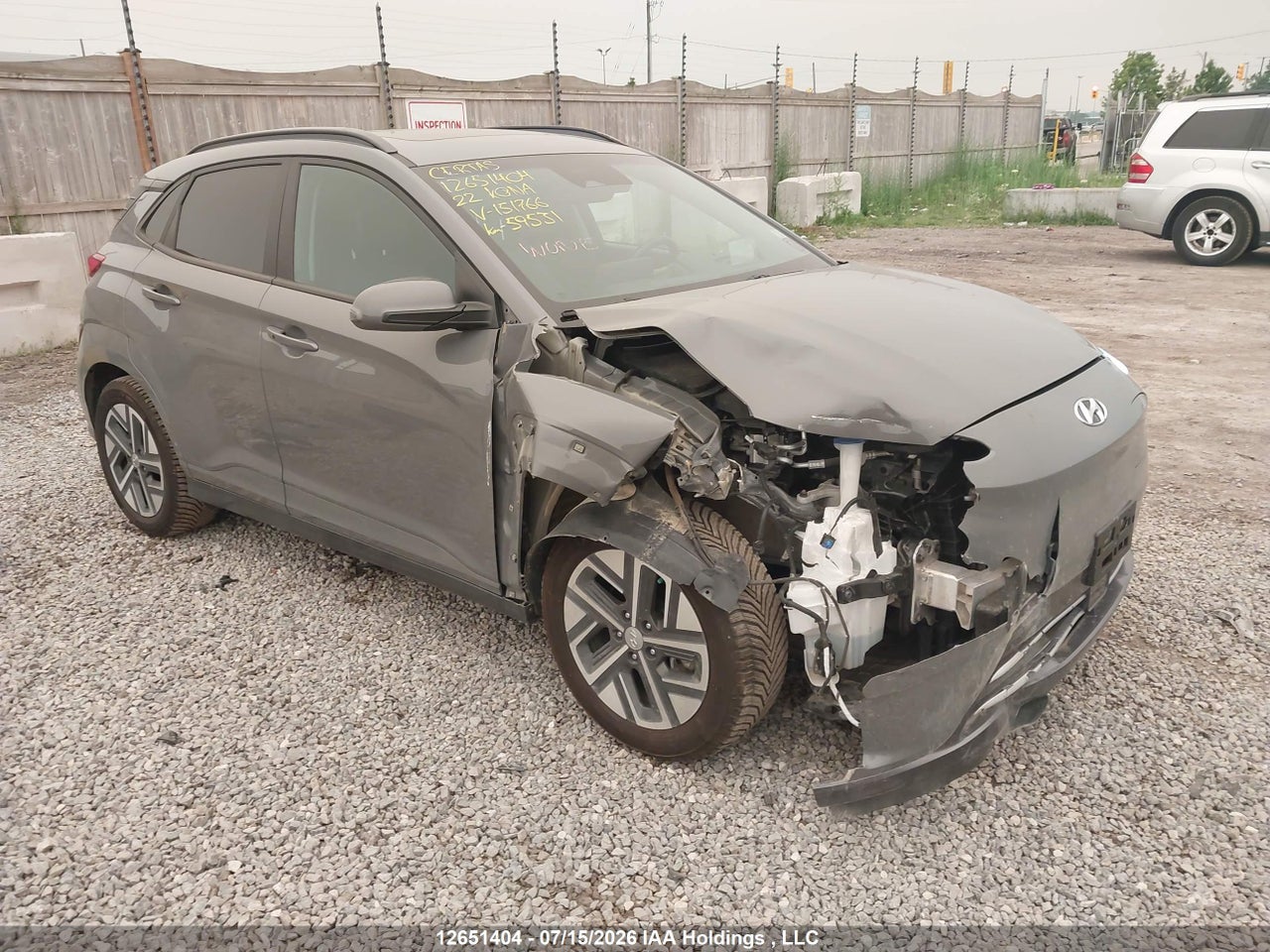 KM8K33AG9NU151766 · 2022 HYUNDAI KONA SEL