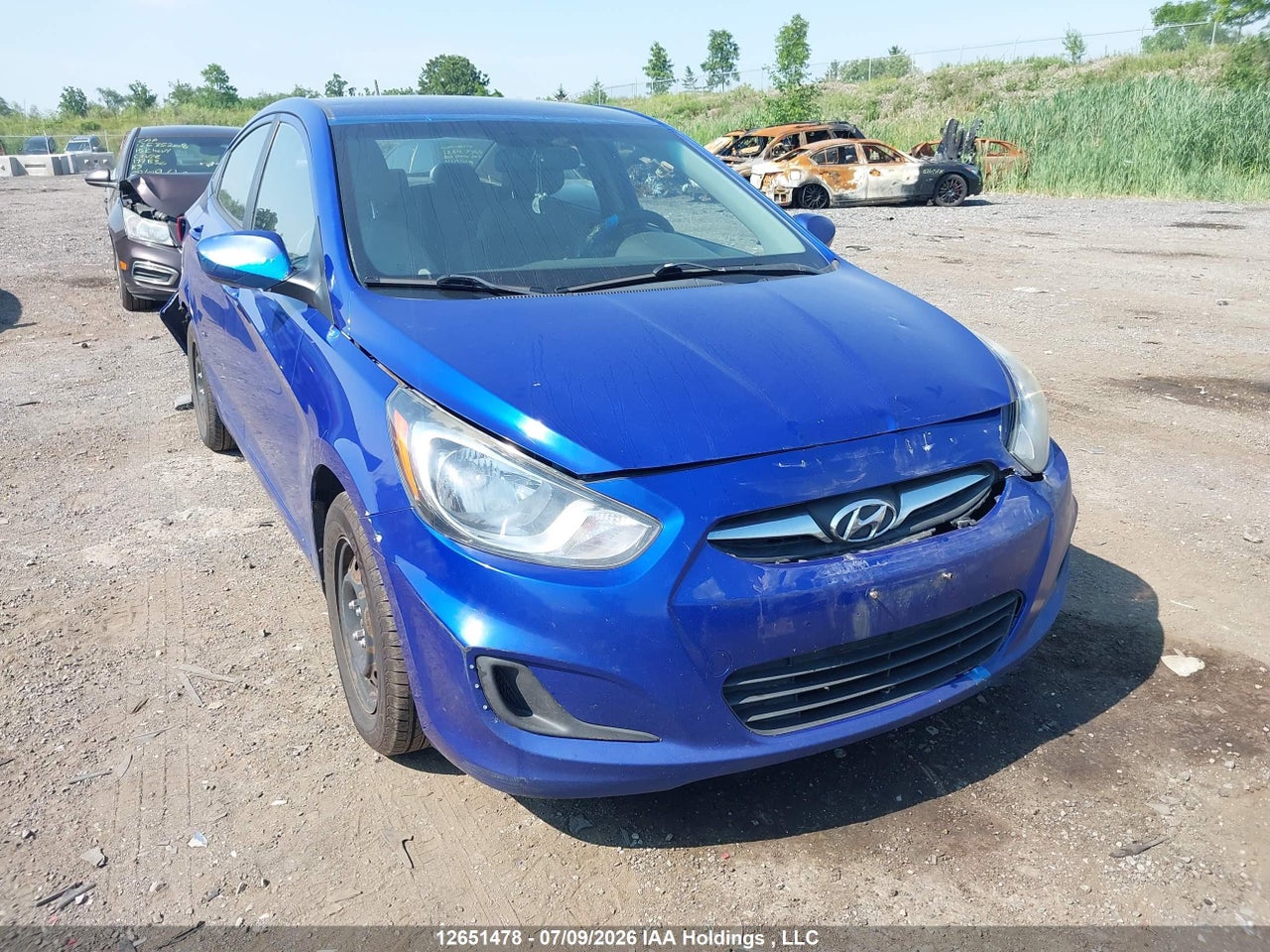 KMHCT4AE6EU666846 · 2014 HYUNDAI ACCENT GLS/GS