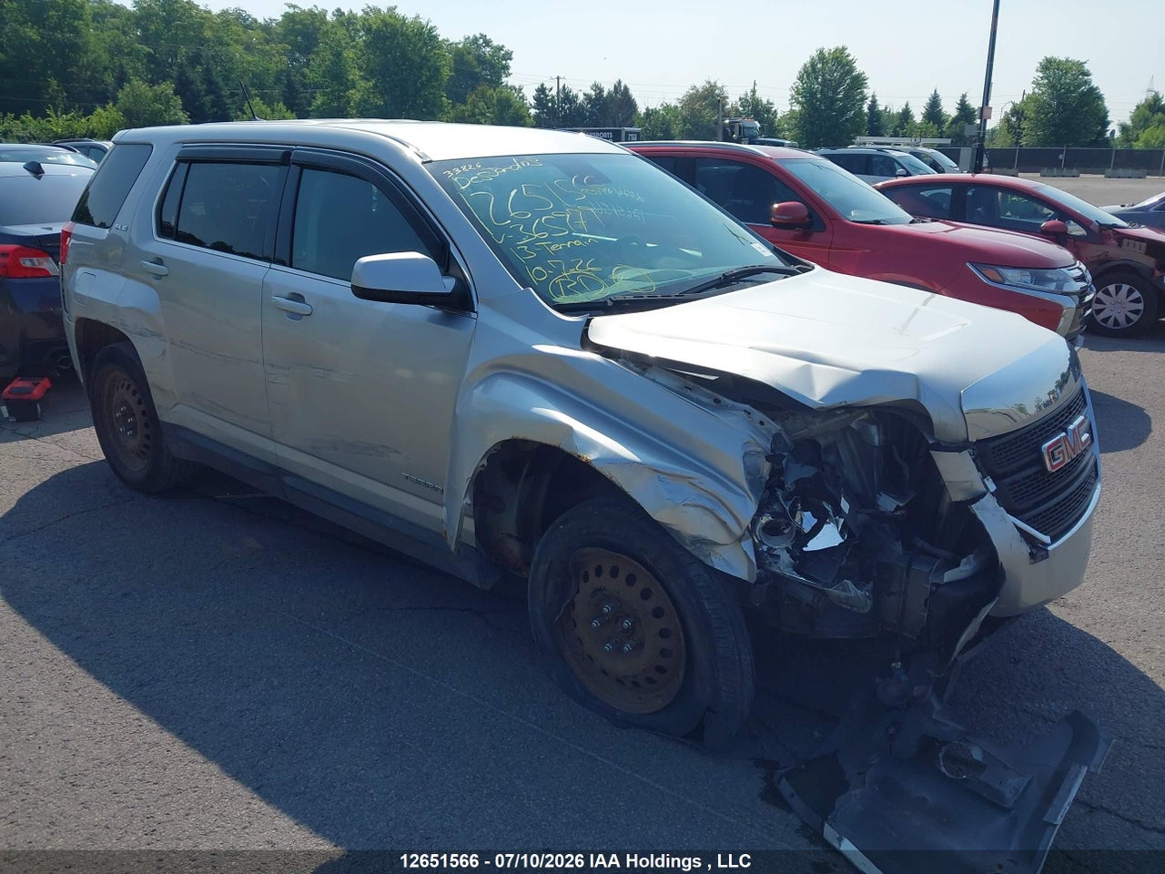 2GKALMEK3D6365979 · 2013 GMC TERRAIN SLE · 1/12
