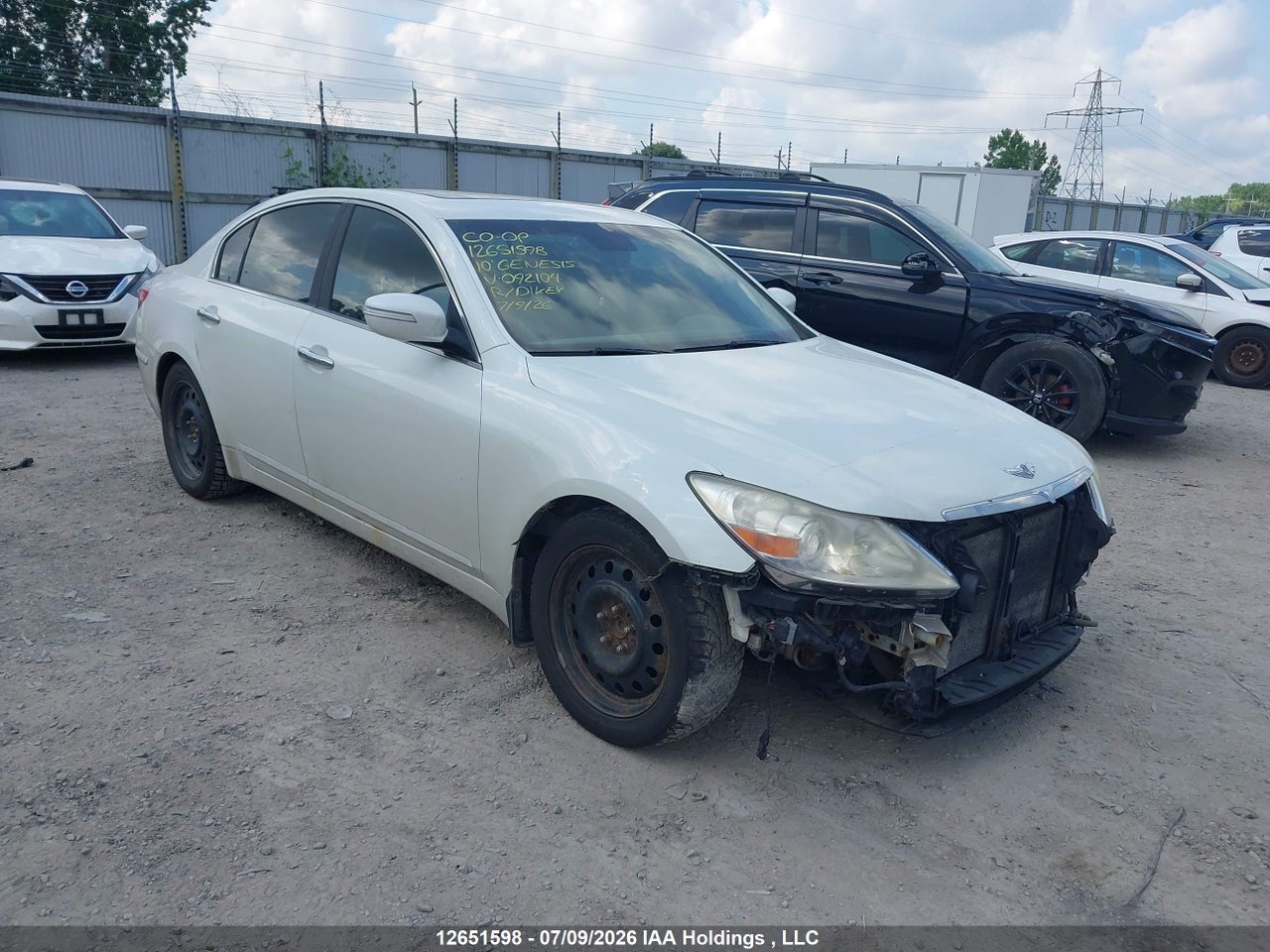 KMHGC4DE7AU092104 · 2010 HYUNDAI GENESIS 3.8L · 1/12