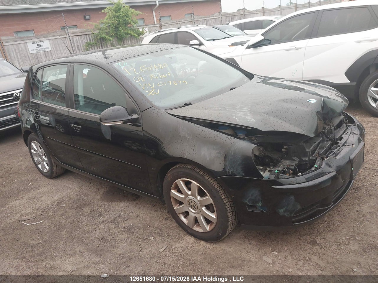 WVWDA71K08W017879 · 2008 VOLKSWAGEN RABBIT