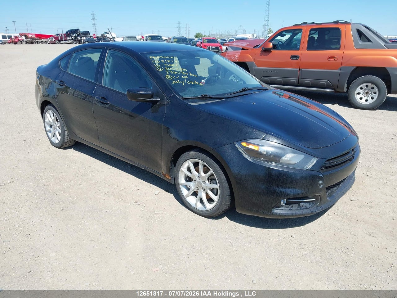 1C3CDFBA0DD304250 · 2013 DODGE DART SXT