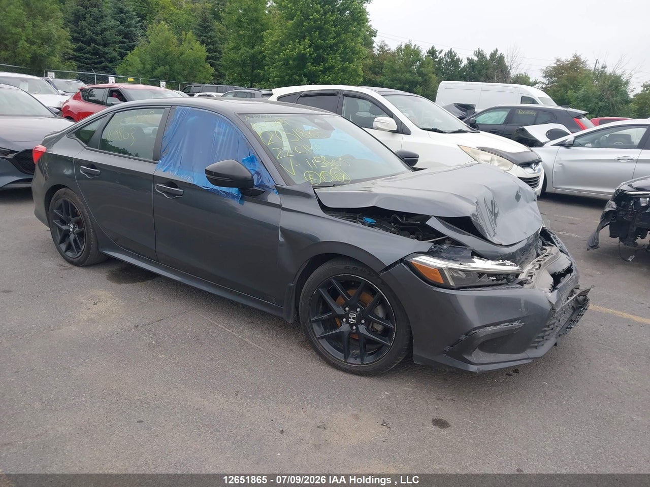2HGFE2F5XNH115803 · 2022 HONDA CIVIC · 1/12