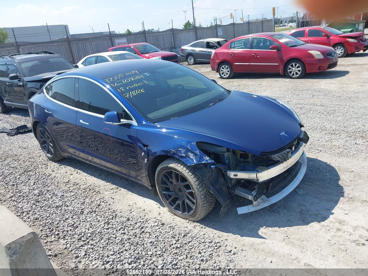5YJ3E1EB6JF107099 · 2018 TESLA MODEL 3 LONG RANGE/PERFORMANCE