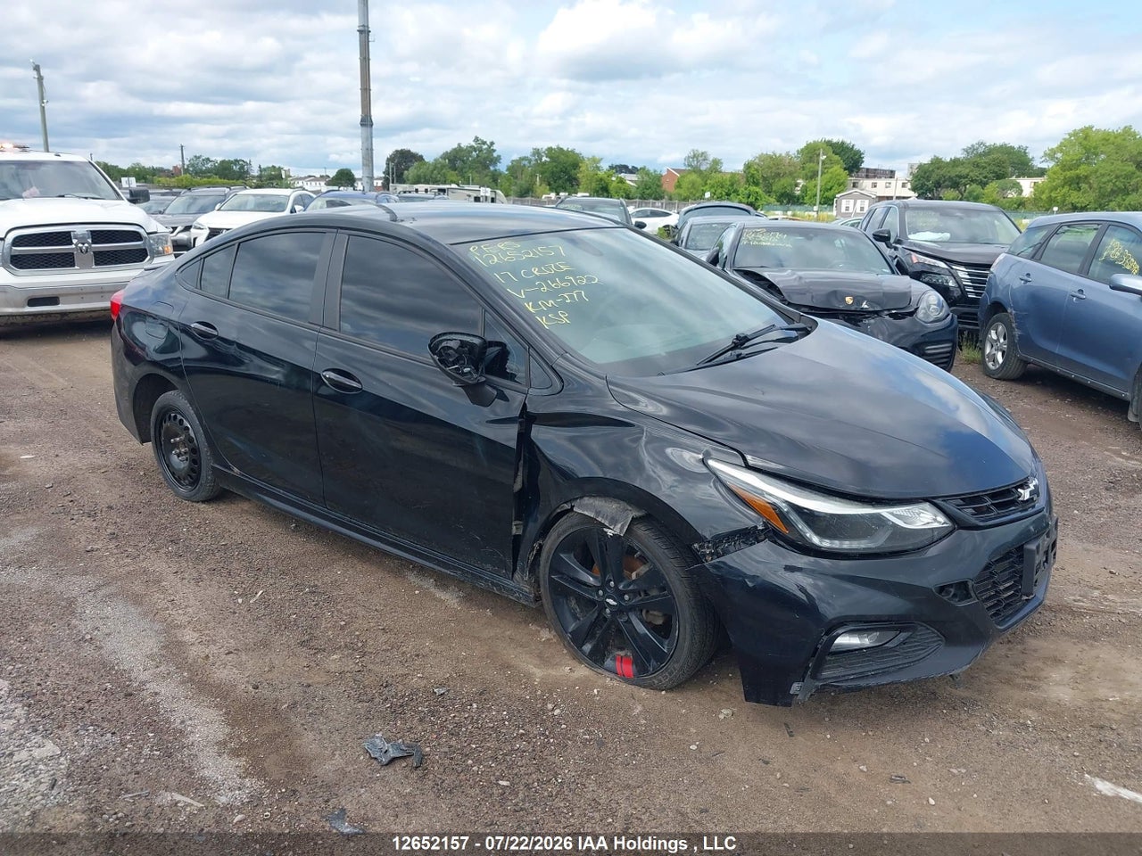 1G1BE5SMXH7266922 · 2017 CHEVROLET CRUZE LT