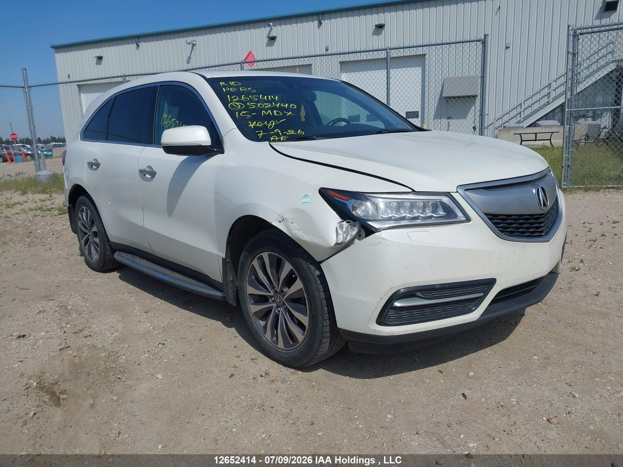 5FRYD4H47FB502440 · 2015 ACURA MDX TECHNOLOGY · 1/12