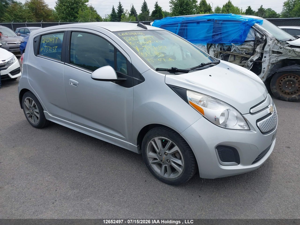 KL8CL6S07FC737037 · 2015 CHEVROLET SPARK EV 2LT · 1/12
