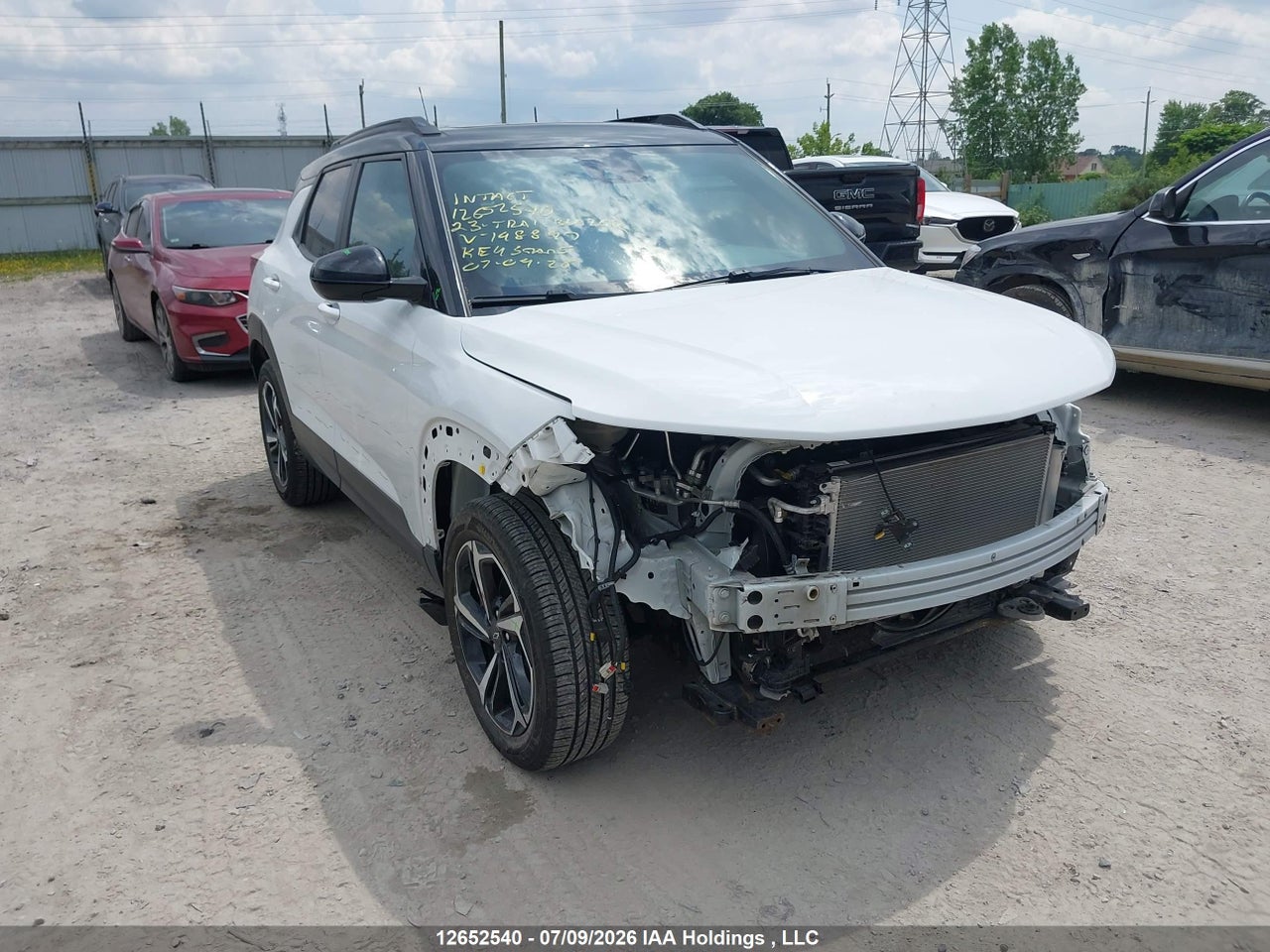 KL79MUSLXPB198897 · 2023 CHEVROLET TRAILBLAZER RS