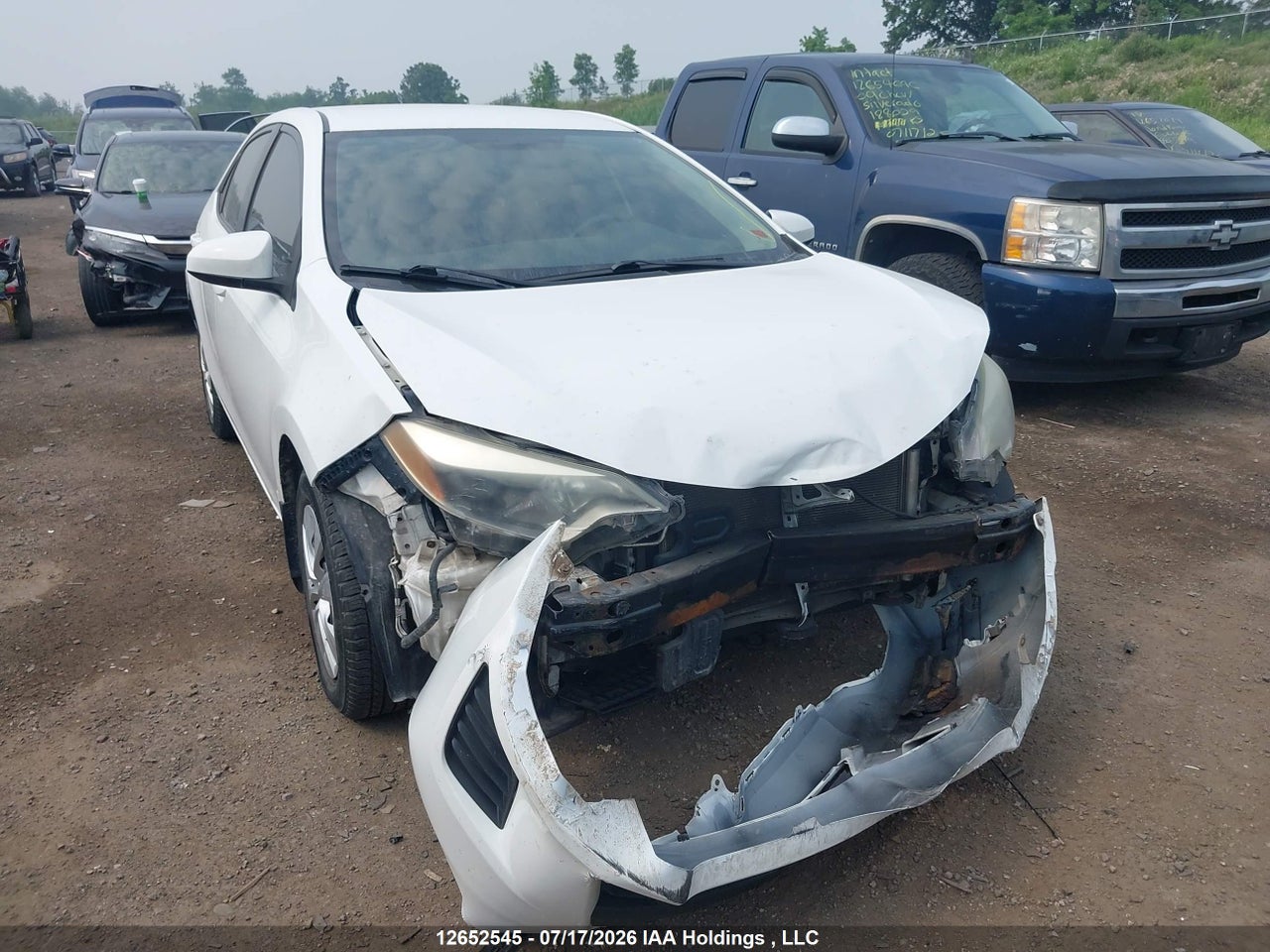2T1BURHE7FC320576 · 2015 TOYOTA COROLLA CE