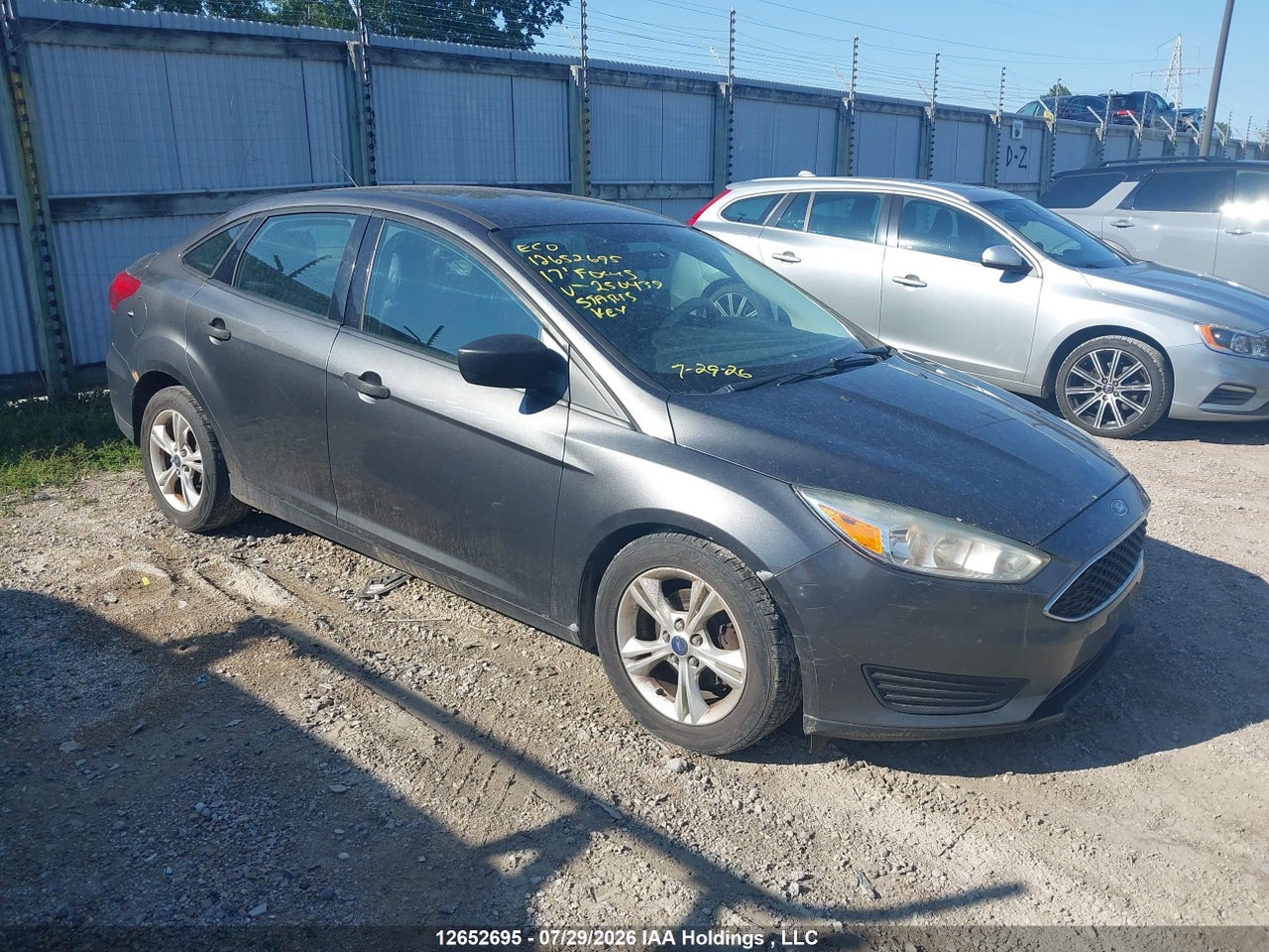 1FADP3E27HL250439 · 2017 FORD FOCUS S · 1/12