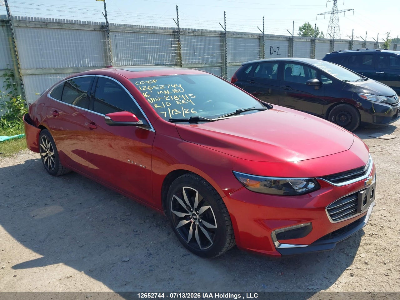 1G1ZE5ST3GF218415 · 2016 CHEVROLET MALIBU LT