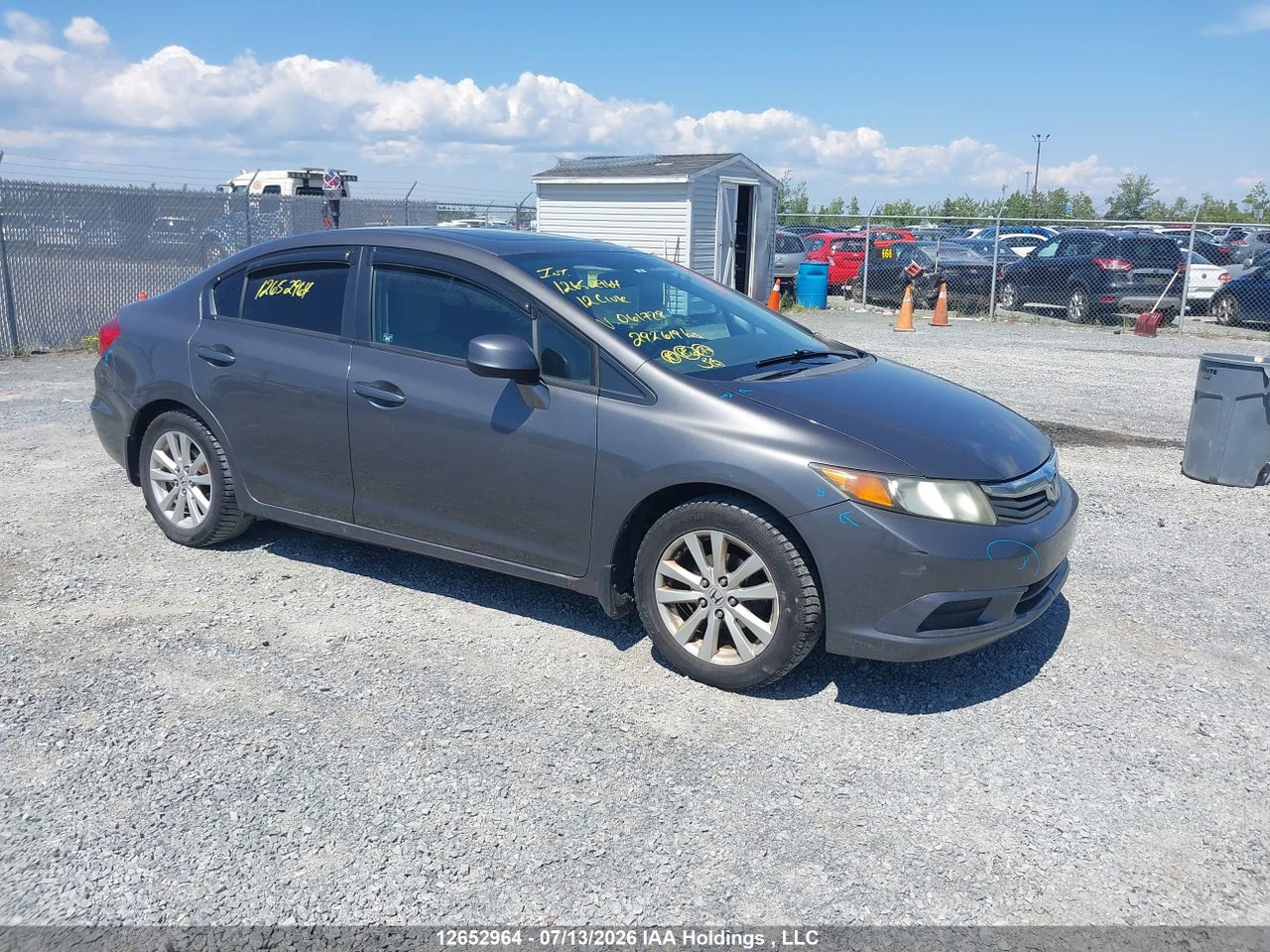 2HGFB2E54CH061728 · 2012 HONDA CIVIC EX