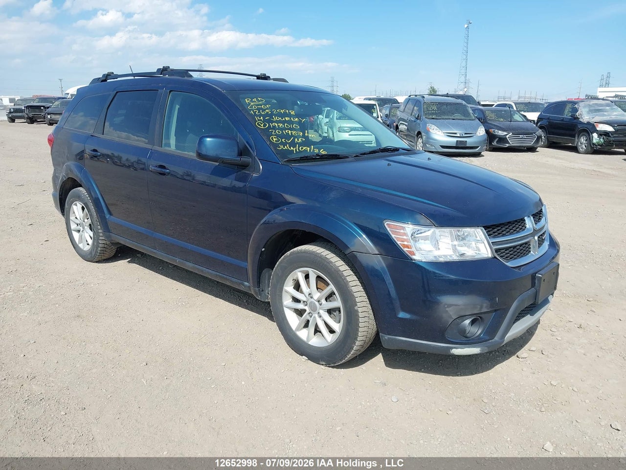 3C4PDCCG4ET198010 · 2014 DODGE JOURNEY SXT