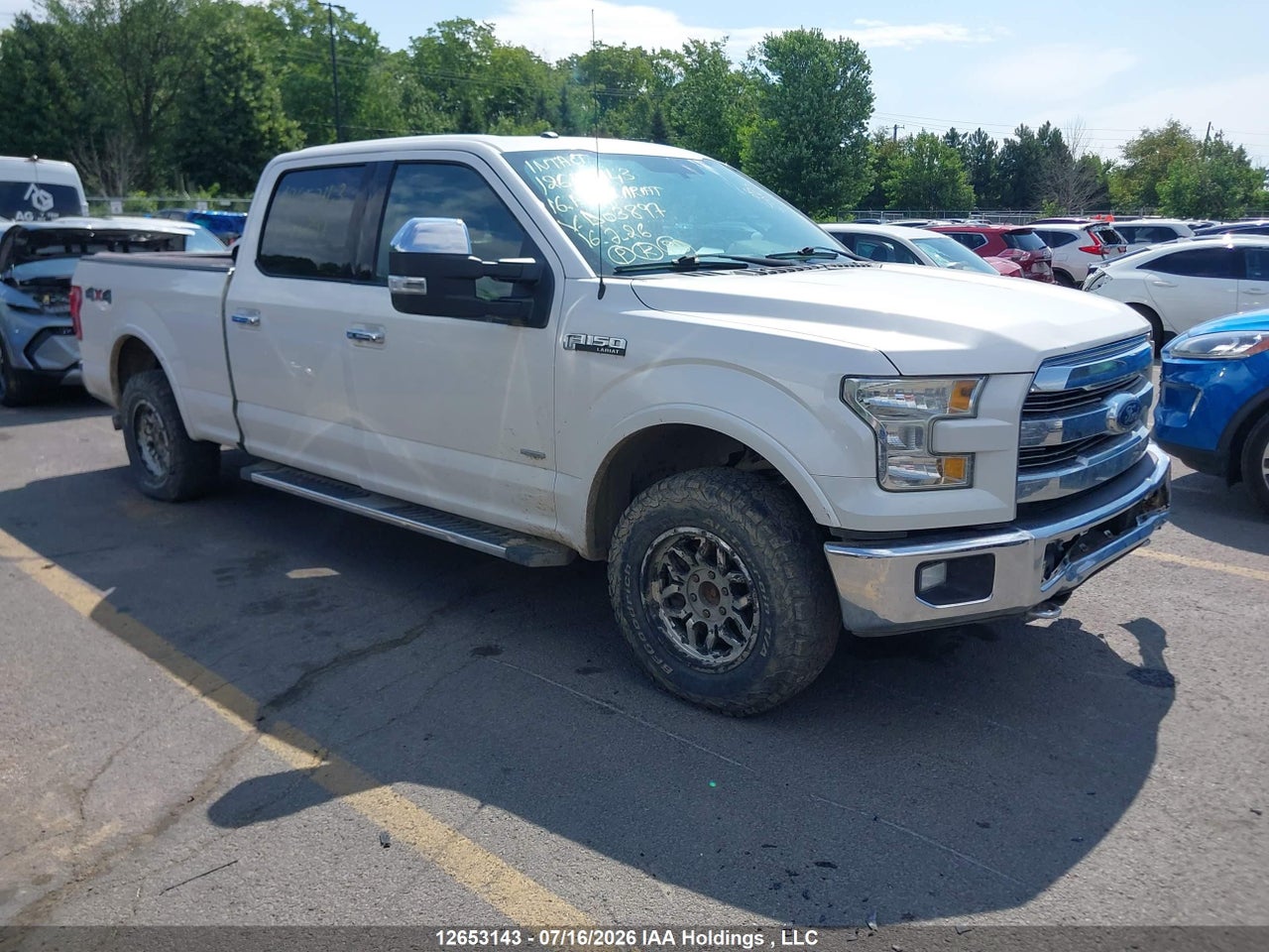 1FTFW1EG3GFD03897 · 2016 FORD F-150 LARIAT